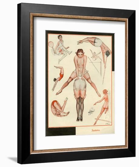 Le Sourire, France-null-Framed Giclee Print