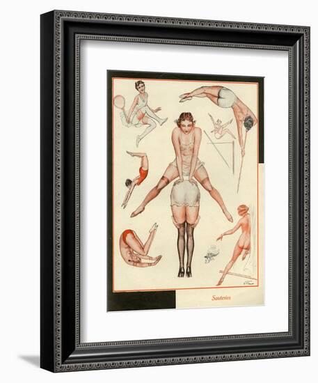 Le Sourire, France-null-Framed Giclee Print