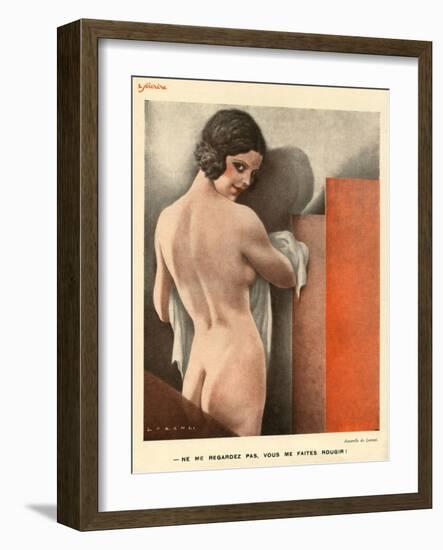 Le Sourire, France-null-Framed Giclee Print