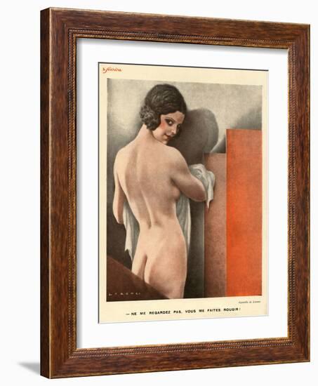 Le Sourire, France-null-Framed Giclee Print