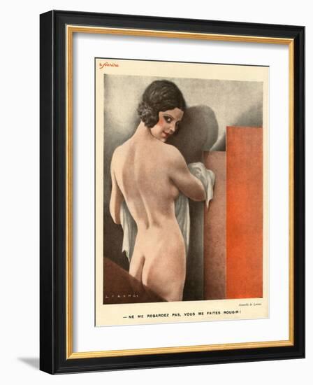 Le Sourire, France-null-Framed Giclee Print