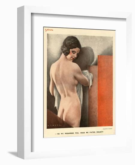 Le Sourire, France-null-Framed Giclee Print