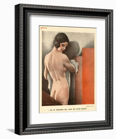 Le Sourire, France-null-Framed Giclee Print