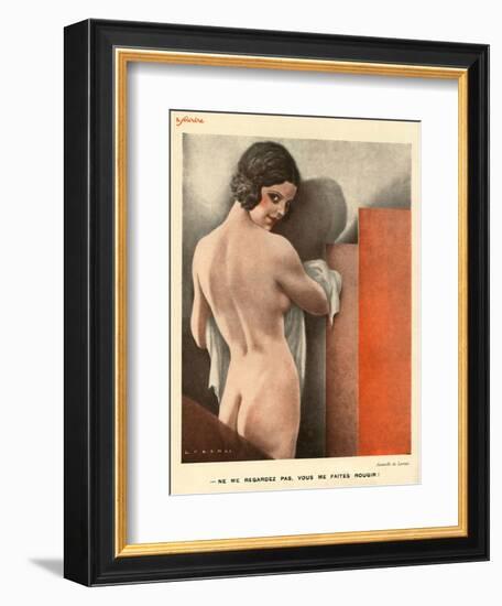 Le Sourire, France-null-Framed Giclee Print