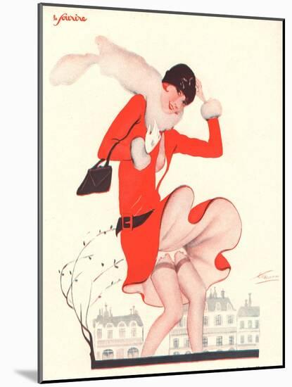 Le Sourire, Seasons, Autumn Womens Magazine, France, 1920-null-Mounted Giclee Print