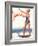 Le Sourire, Water Ski Magazine, France, 1932-null-Framed Giclee Print