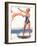 Le Sourire, Water Ski Magazine, France, 1932-null-Framed Giclee Print