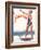 Le Sourire, Water Ski Magazine, France, 1932-null-Framed Giclee Print