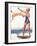 Le Sourire, Water Ski Magazine, France, 1932-null-Framed Giclee Print