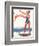 Le Sourire, Water Ski Magazine, France, 1932-null-Framed Giclee Print