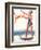 Le Sourire, Water Ski Magazine, France, 1932-null-Framed Giclee Print