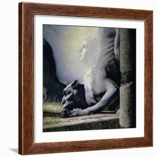 Le Sphinx et Le Chimere-Louis Welden Hawkins-Framed Giclee Print