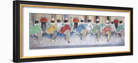 Le Sprint-Michel Boulet-Framed Giclee Print