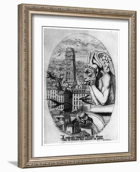 Le Stryge, C1841-1868-Charles Meryon-Framed Giclee Print