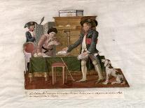 Country Folk and the Money Changer-Le Sueur Brothers-Mounted Giclee Print