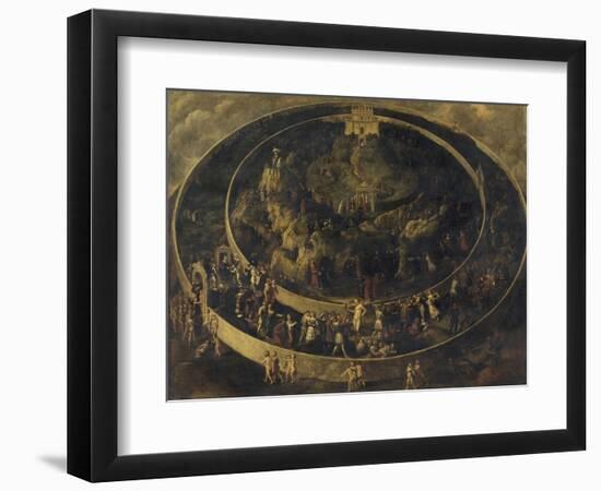 Le tableau de Cébes. Allégorie de la vie humaine.-null-Framed Giclee Print