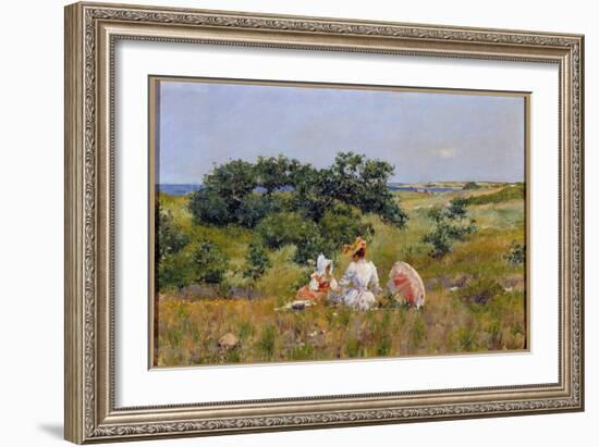 Le Tale De Fees Painting by William Merritt Chase (1849-1916) (Ec.Amer.) 1892 Private Collection-William Merritt Chase-Framed Giclee Print