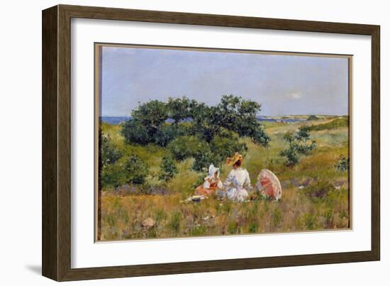 Le Tale De Fees Painting by William Merritt Chase (1849-1916) (Ec.Amer.) 1892 Private Collection-William Merritt Chase-Framed Giclee Print