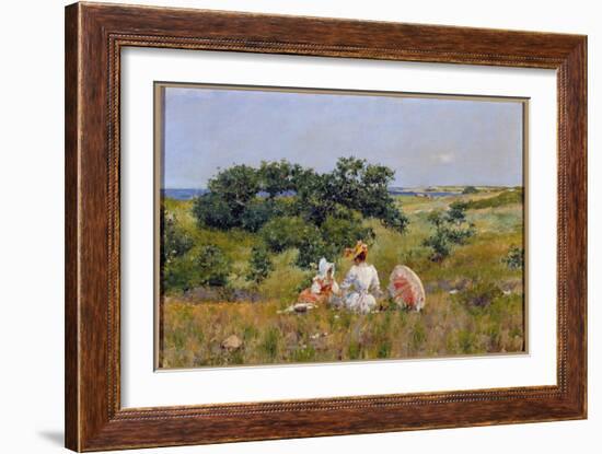 Le Tale De Fees Painting by William Merritt Chase (1849-1916) (Ec.Amer.) 1892 Private Collection-William Merritt Chase-Framed Giclee Print