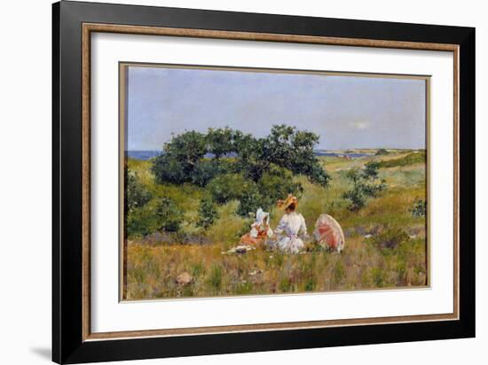 Le Tale De Fees Painting by William Merritt Chase (1849-1916) (Ec.Amer.) 1892 Private Collection-William Merritt Chase-Framed Giclee Print