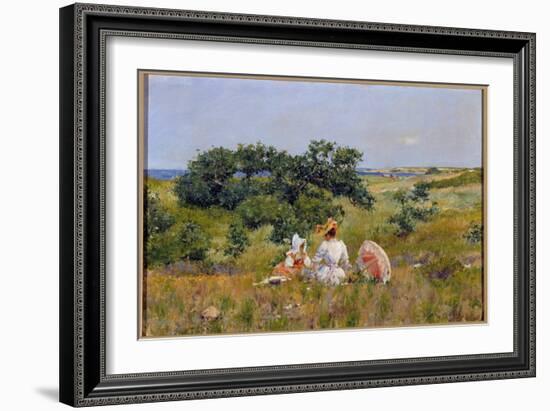 Le Tale De Fees Painting by William Merritt Chase (1849-1916) (Ec.Amer.) 1892 Private Collection-William Merritt Chase-Framed Giclee Print