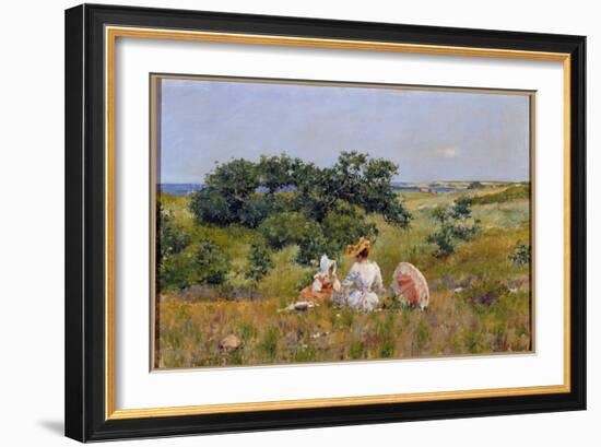 Le Tale De Fees Painting by William Merritt Chase (1849-1916) (Ec.Amer.) 1892 Private Collection-William Merritt Chase-Framed Giclee Print