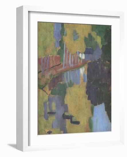 Le Talisman, l'Aven au Bois d'Amour, Pont-Aven-Paul Serusier-Framed Giclee Print