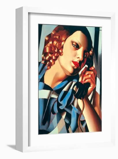 Le Telephone II-Tamara de Lempicka-Framed Premium Giclee Print