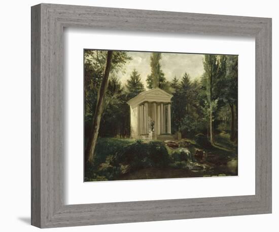 Le Temple de l'Amour dans le parc de Malmaison-Jean Louis Victor Viger du Vigneau-Framed Giclee Print