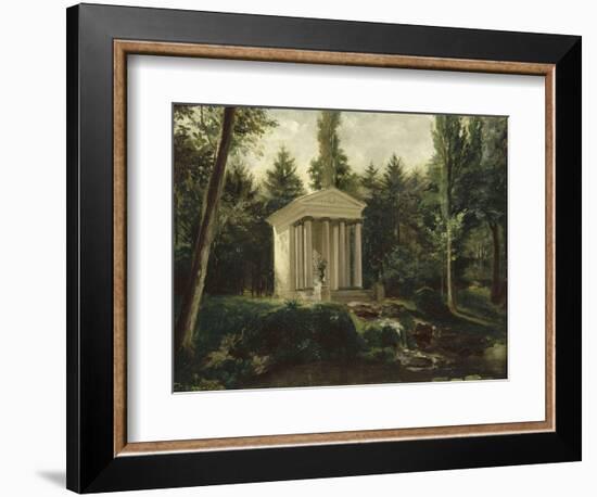 Le Temple de l'Amour dans le parc de Malmaison-Jean Louis Victor Viger du Vigneau-Framed Giclee Print