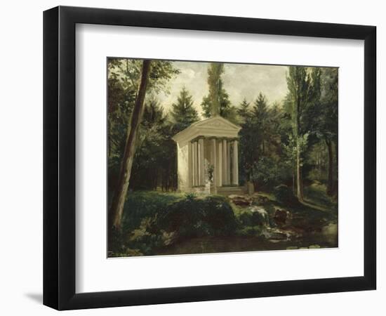 Le Temple de l'Amour dans le parc de Malmaison-Jean Louis Victor Viger du Vigneau-Framed Giclee Print