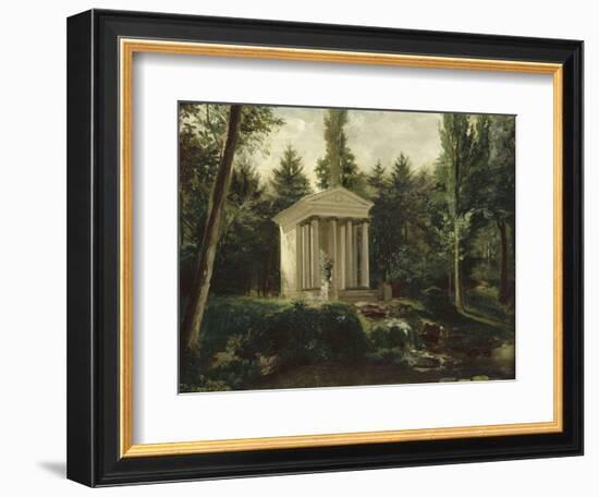 Le Temple de l'Amour dans le parc de Malmaison-Jean Louis Victor Viger du Vigneau-Framed Giclee Print