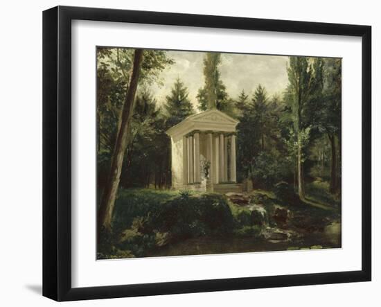 Le Temple de l'Amour dans le parc de Malmaison-Jean Louis Victor Viger du Vigneau-Framed Giclee Print