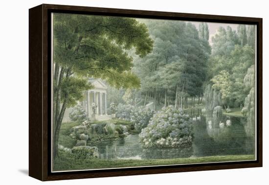 Le Temple de l'Amour-Auguste Garneray-Framed Premier Image Canvas