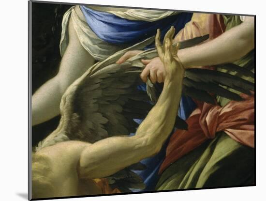 Le Temps vaincu par l'Amour, l'Espérance et la renommée-Simon Vouet-Mounted Giclee Print