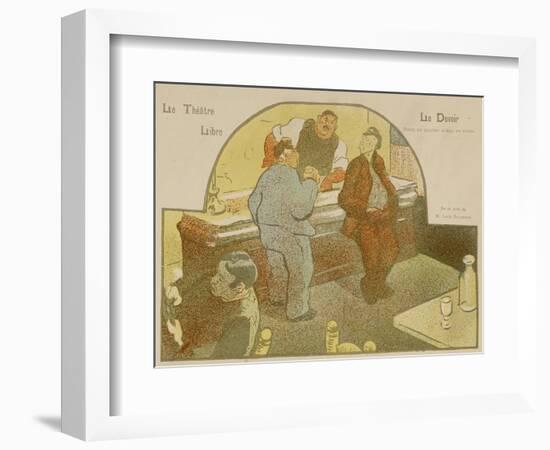 Le Théâtre Libre: Le Devoir, 1892 (Colour Litho)-Henri-Gabriel Ibels-Framed Giclee Print