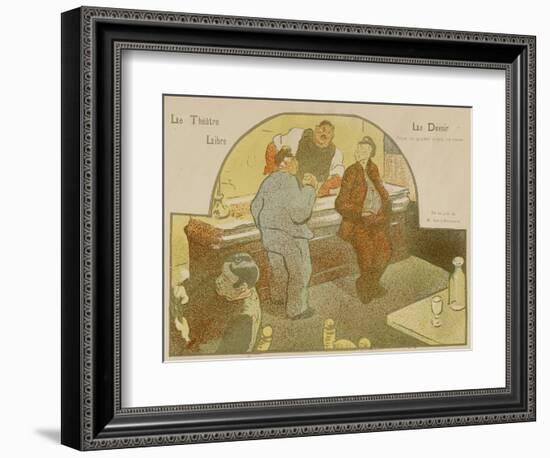 Le Théâtre Libre: Le Devoir, 1892 (Colour Litho)-Henri-Gabriel Ibels-Framed Giclee Print