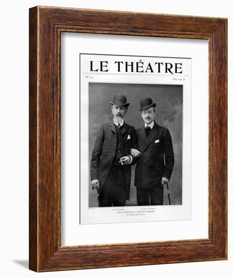 Le Theatre, Magazine Cover, France, 1905-null-Framed Giclee Print