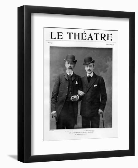 Le Theatre, Magazine Cover, France, 1905-null-Framed Giclee Print