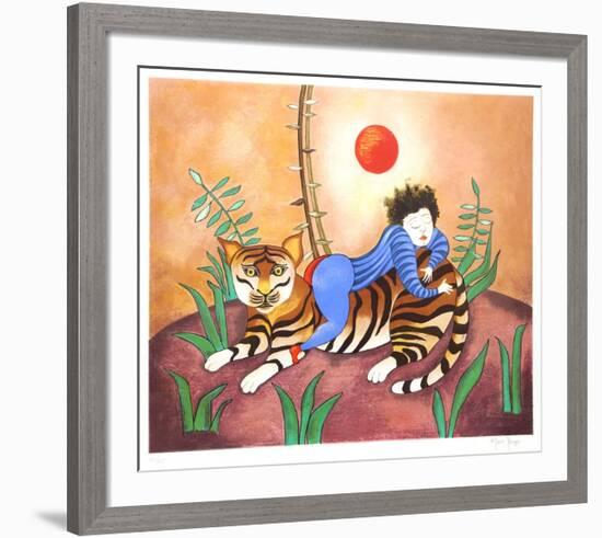 Le Tigre-Maia Berger-Framed Limited Edition