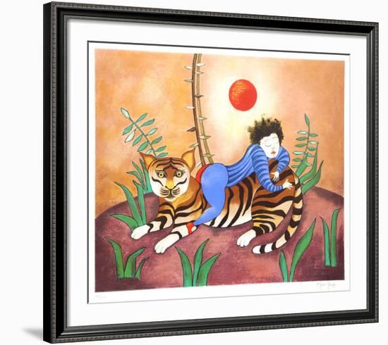 Le Tigre-Maia Berger-Framed Limited Edition