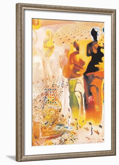 Le Torero Hallucinogene-Salvador Dalí-Framed Art Print