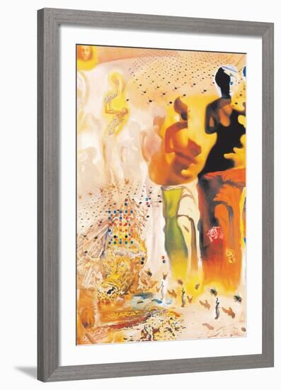 Le Torero Hallucinogene-Salvador Dalí-Framed Art Print