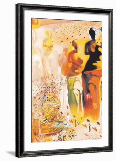 Le Torero Hallucinogene-Salvador Dalí-Framed Art Print