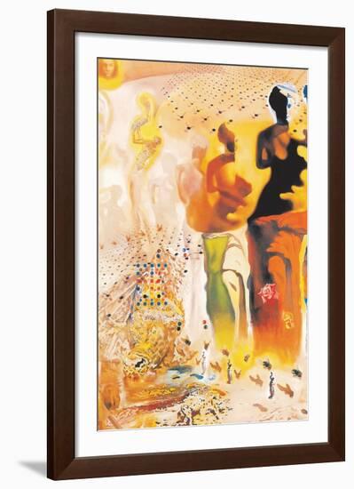 Le Torero Hallucinogene-Salvador Dalí-Framed Art Print
