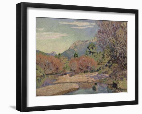 Le Trayas-Armand Guillaumin-Framed Giclee Print