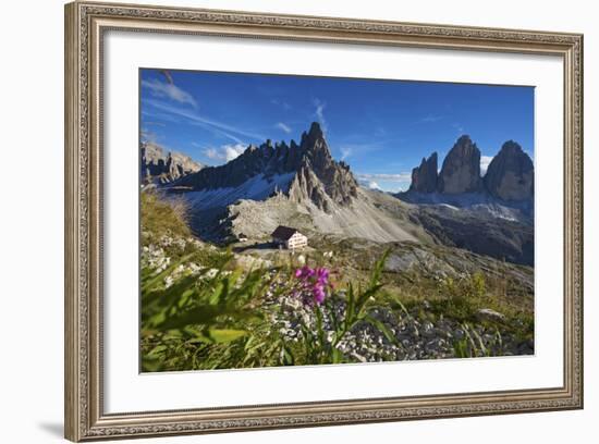 Le Tre Cime Di Laveredo, Dolomites, Trentino, South Tyrol, Italy-Katja Kreder-Framed Photographic Print