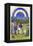 Le Tres Riches Heures Du Duc De Berry - May-Paul Herman & Jean Limbourg-Framed Stretched Canvas