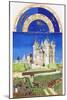 Le Tres Riches Heures Du Duc De Berry - September-Paul Herman & Jean Limbourg-Mounted Art Print