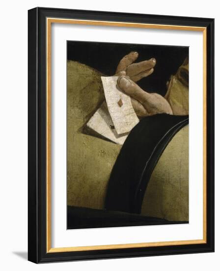 Le Tricheur à l'as de carreau-Georges de La Tour-Framed Giclee Print